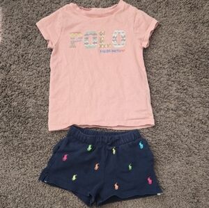 Polo Ralph Lauren Girl's 4T Set